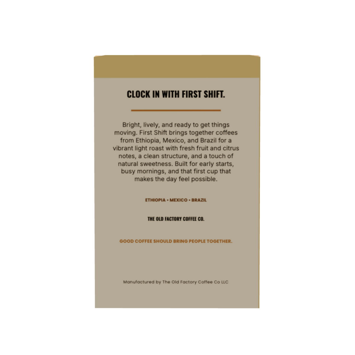 FIRST SHIFT COFFEE PODS product image 3