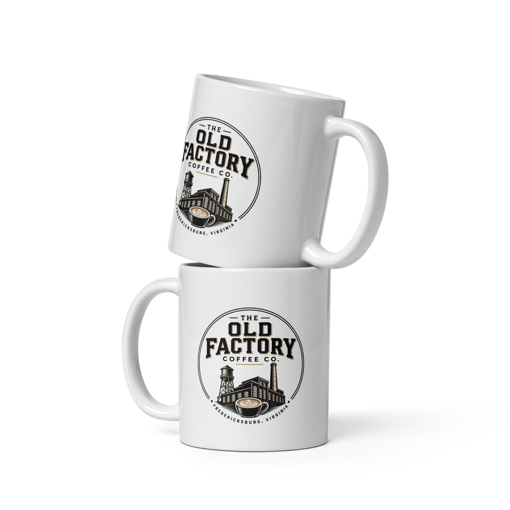 The Old Factory Coffee Co. Classic Mug 11 oz front view